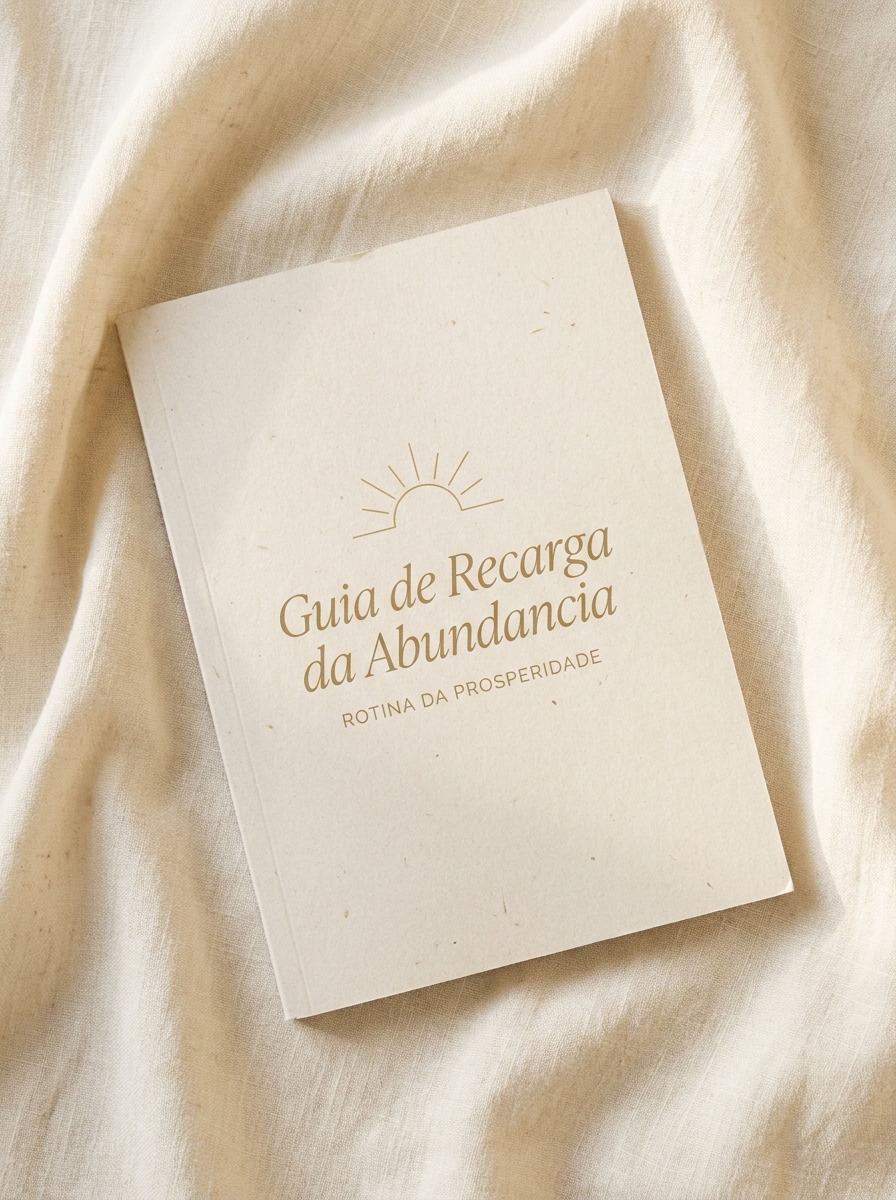 Capa do ebook Guia de Recarga da Abundância